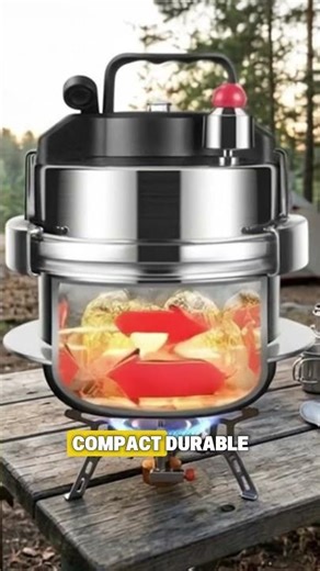 Outdoor Camping Mini Pressure Cooker