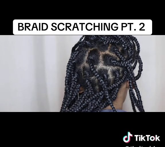 Braid Scratching ASMR Part 2 for Relaxation