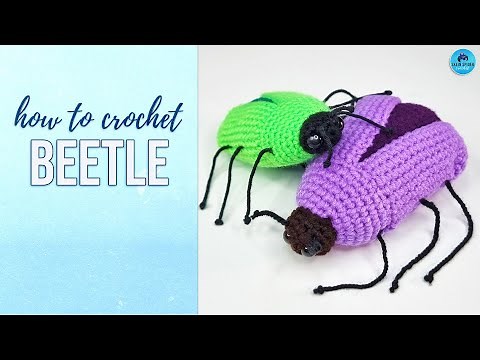 Crochet Beetle Bug | Easy amigurumi tutorial