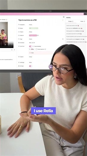 autoschedule trending sounds with rella