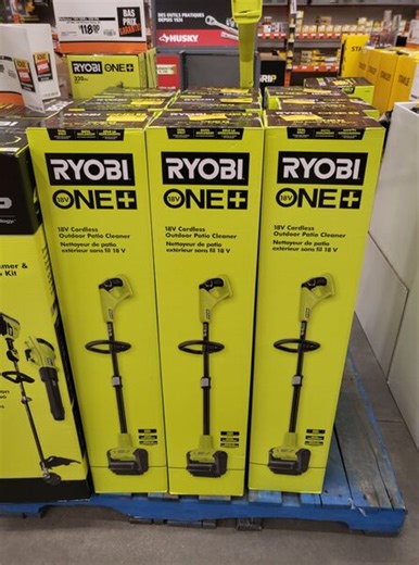 [Home Depot] HOT!!! Ryobi 18V Electric Outdoor patio Cleaner 49$ (regular 198$) YMMV - RedFlagDeals.com Forums
