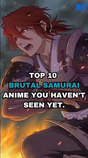 10 Brutal Samurai Anime You Probably Missed #anime #shorts