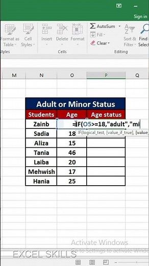 How to Identify Adults and Minors Automatically
