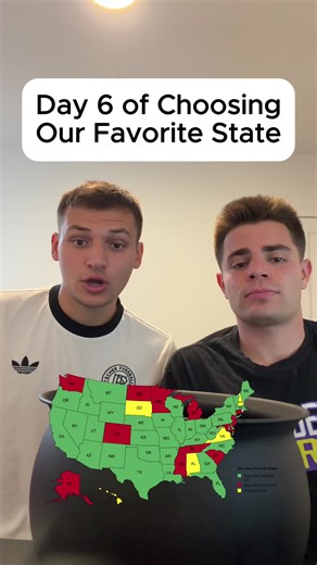 Choosing our Favorite State — Day 6 Voting Live