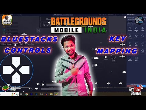 BLUESTACKS KEY MAPPING + BGMI CONTROLS TUTORIAL || THE TEJ TECH