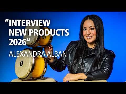 Meinl Percussion - Alexandra Alban - "Interview" - New Products 2026
