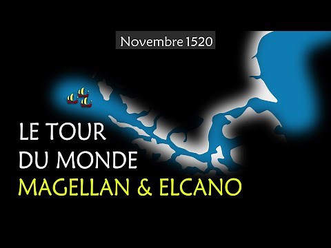 Magellan and Elcano's World Tour - Summary on Maps