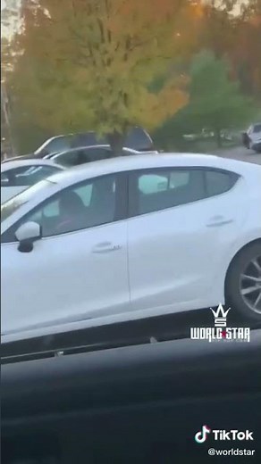 Psycho Ex Girlfriend Destroys Window of Truck