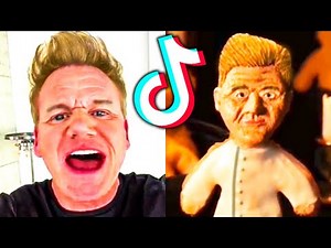 Newest Gordon Ramsay reactions to bad TikTok cooking (ft. Gordon Cookie)