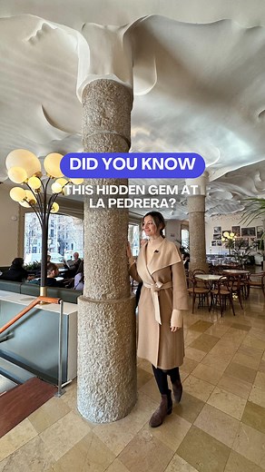 Hidden gem alert! ☕✨ In La Pedrera, Café de La Pedrera is a charming spot where you can relax after exploring Gaudí’s masterpiece. With cozy vibes, great coffee, and a quiet atmosphere, it’s the perfect place to recharge and soak up Gaudi’s magic! 📌 Save this for your Barcelona trip 💬 Have you been here? What’s your favourite café in the city? Let me know below! #gaudi #lapedrera #barcelonatravel #travelbarcelona #tourbarcelona | Live Life Barcelona Private Tours