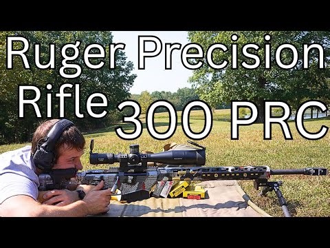Ruger 300 PRC Factory Ammo Accuracy Testing: Berger 215/245, Weatherby 205, & Hornady 212/225 Bullet