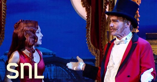 Watch: Ariana Grande and Bowen Yang Add a Wicked Riff to the Moulin Rouge 'Elephant Love Medley'