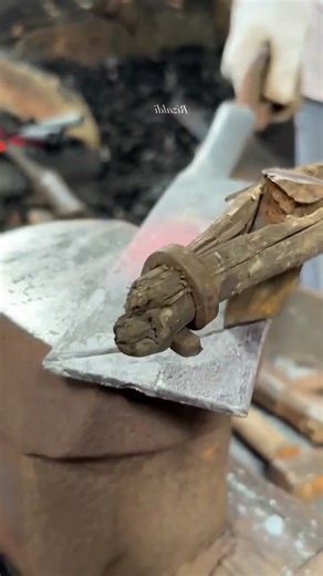 Traditional craft #handsmade #medievalblacksmith #artandcraft #youtubeshorts #homemadecreations