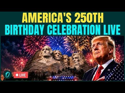 AMERICA 250 LIVE | Historic 250th Independence Day Celebrations & Nationwide Ceremonies