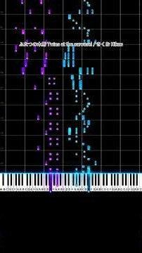 ふたつの木馬 Twins at the carousel / きくお Kikuo【Piano Tutorial 】#vocaloid