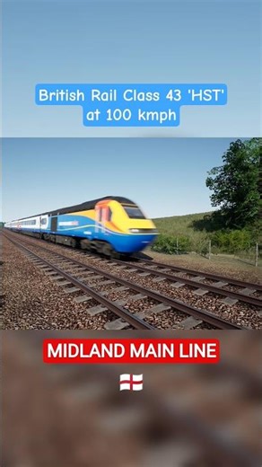 BR Class 43 'HST' #trainsimworld #trainspotter #britishrailways #shorts #trainspotting #shortvideo