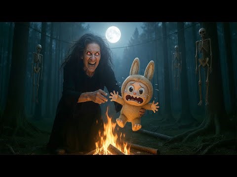 Can the dog survive the skeletons and the fire to save Labubu?