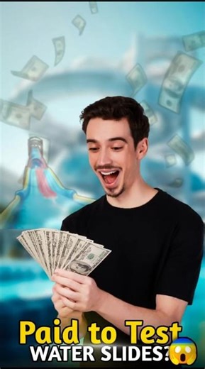 This Job Pays You to Test Water Slides 😳