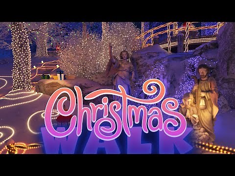 Christmas Walk 3D Screensaver 4K Trailer