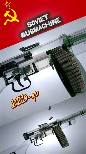 PPD-40 – Soviet WWII Submachine Gun