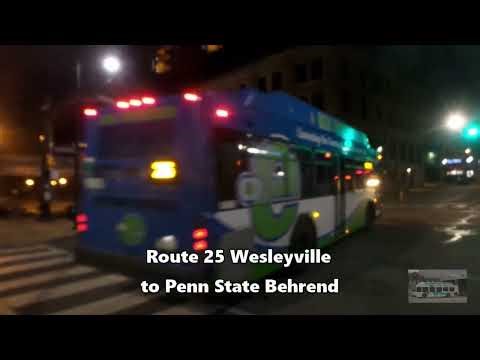 2019 EMTA Gillig Advantage CNG Bus #1955 (Route 25 Wesleyville)