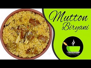 Mutton Biryani Recipe | Muslim Style Mutton Biryani | Bai Biryani | Hyderabadi Mutton Biryani