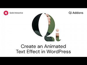 How to Create Animated Text Effects using Elementor Addons in WordPress