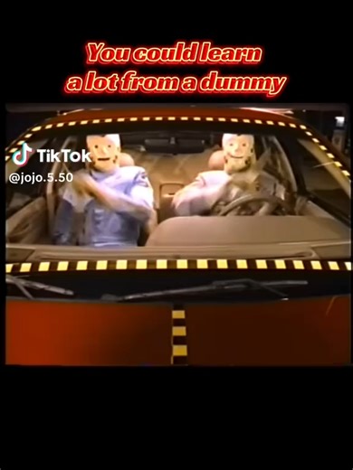 crash dummies from the 80s