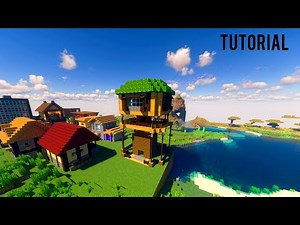 [Minecraft] How to build an observation tower🛠️ #minecraft