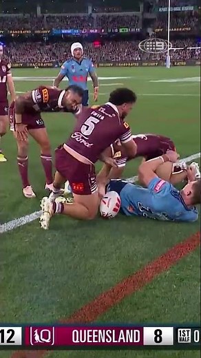 "Inspirational defence by Queensland" 💪