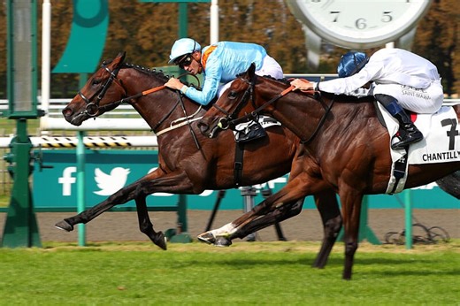 Chantilly (Gr.3) : Lazy Griff tête et corde