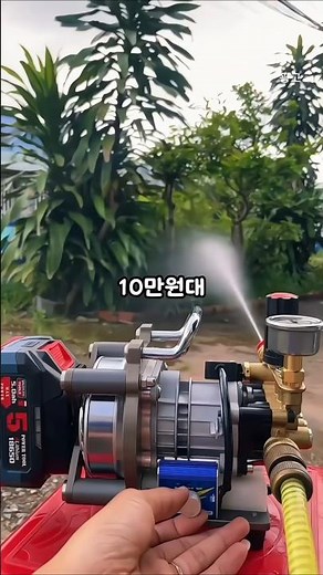 High-pressure washer performance that cleans dirt in one go