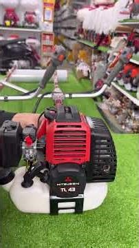 Original Mitsubishi TL33-TL43 Lawn Mower, Japanese made, 90% condition - Mitsu Karaz Titan Shaft ...