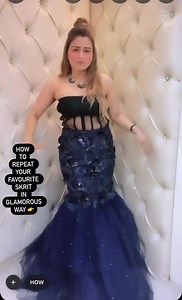 HOW TO REPEAT YOUR FAVOURITE SKRIT IN GLAMOROUS WAY 💫#krasabyneha For more details call over 9999372090 | KRASA by Neha Malhotra