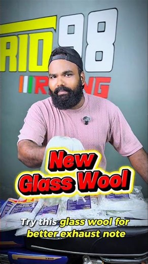 Furio98 Glass Wool-X | Advanced Exhaust Packing Material l 📞 9944143884