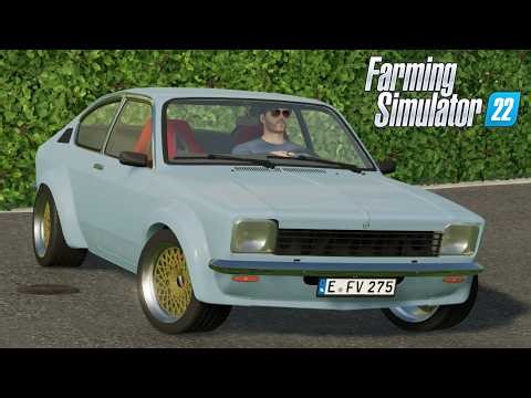 FS22 - Opel Kadett C Coupe - NEW Car mod for Farming Simulator 2022 Roleplay