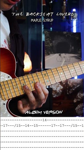 Maple Syrup Guitar Solo Tutorial - The Backseat Lovers (with tabs)