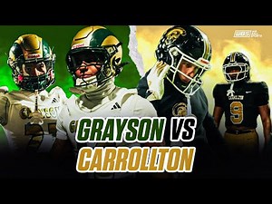 Georgia High School Game of the YEAR⁉️👀🎥 | Carrollton vs Grayson Full Game Highlights (11/28/2025)