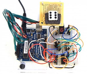 Arduino dice reader
