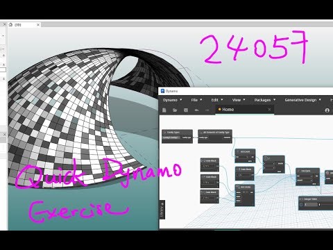 24057 - A quick Dynamo Exercise to apply random material panels