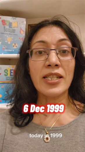 11 reactions | Today in STEM History - December 6, 1999, the...