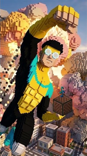 Invincible Edit Song but with Minecraft Note Blocks