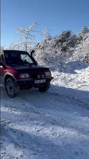 Snow, Sun, and G16B Backfire! ❄️🔥 | Modified Suzuki Vitara Off-Road