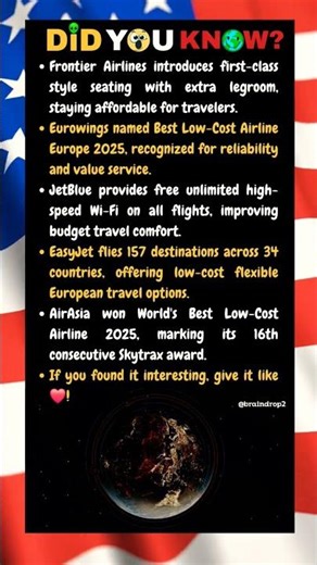 Eurowings named Best Low-Cost Airline Europe 2025, recognized for reliability and value service.