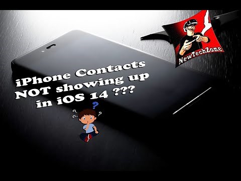 How to fix contacts not showing up on iPhone in iOS 14