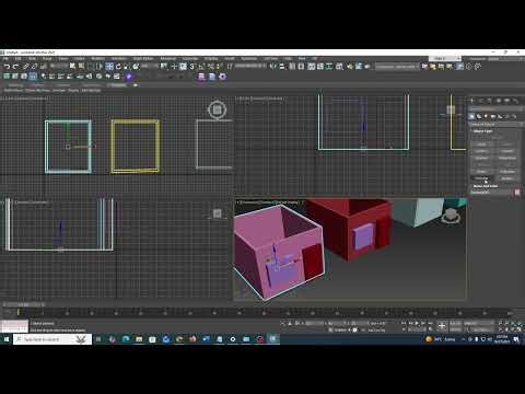 Creating a room in 3ds MAX