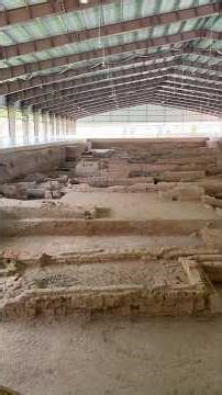 Keezhadi Excavation Site and Open Air Museum near Madurai #archeological #history #sangamage