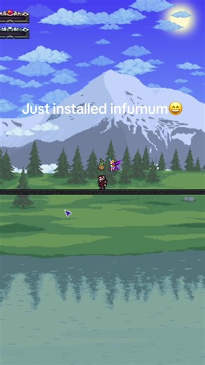 Exploring the Infurnum in Terraria