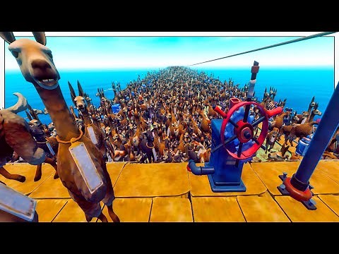 I Attempted To Recreate Noah's Ark By Putting 7,000 Animals on a Raft