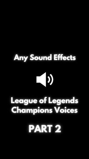 Voice Effects - League of Legends Champions Voices PART 2 #lol #league #leagueoflegends #leaguetiktok #leaguetok #leagueoflegendsriotgames #champions #voice #effect #effects #voices #voiceeffects #voiceeffect